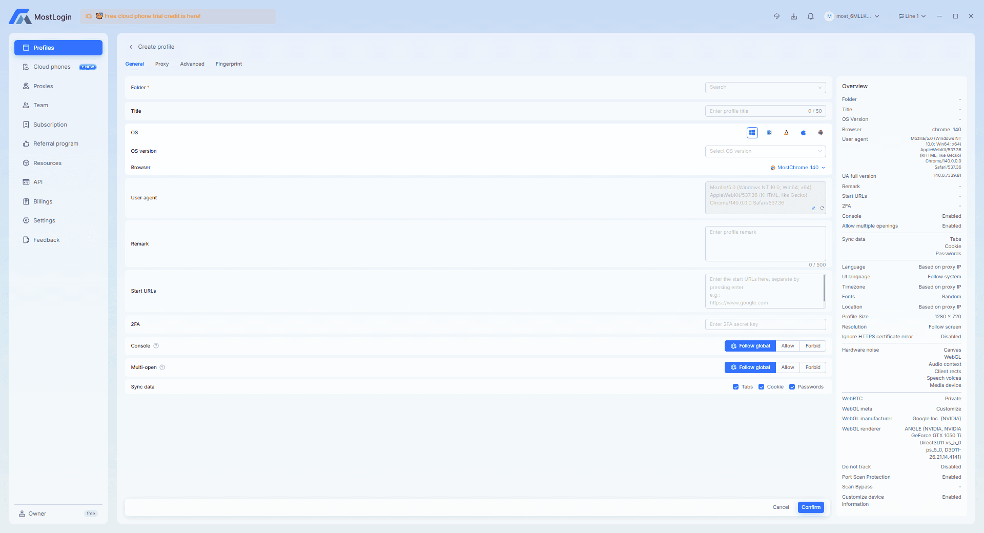 mostlogin设置参数