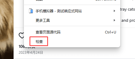 浏览器开发者模式检查窗口