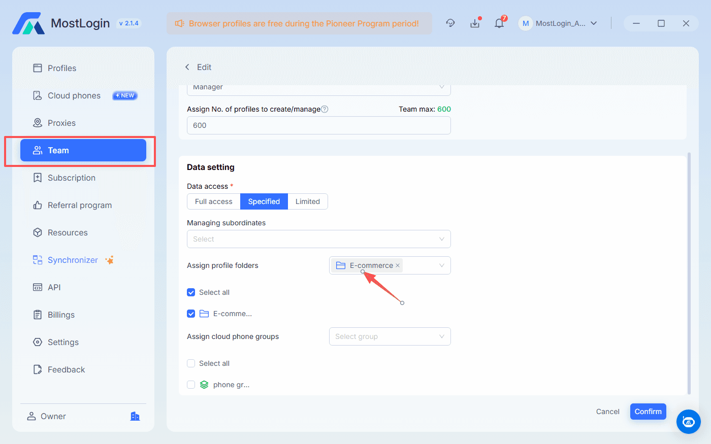 multi store management Antidetect browser