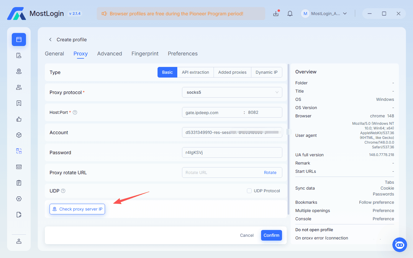how to set up proxy in anti-detect browser