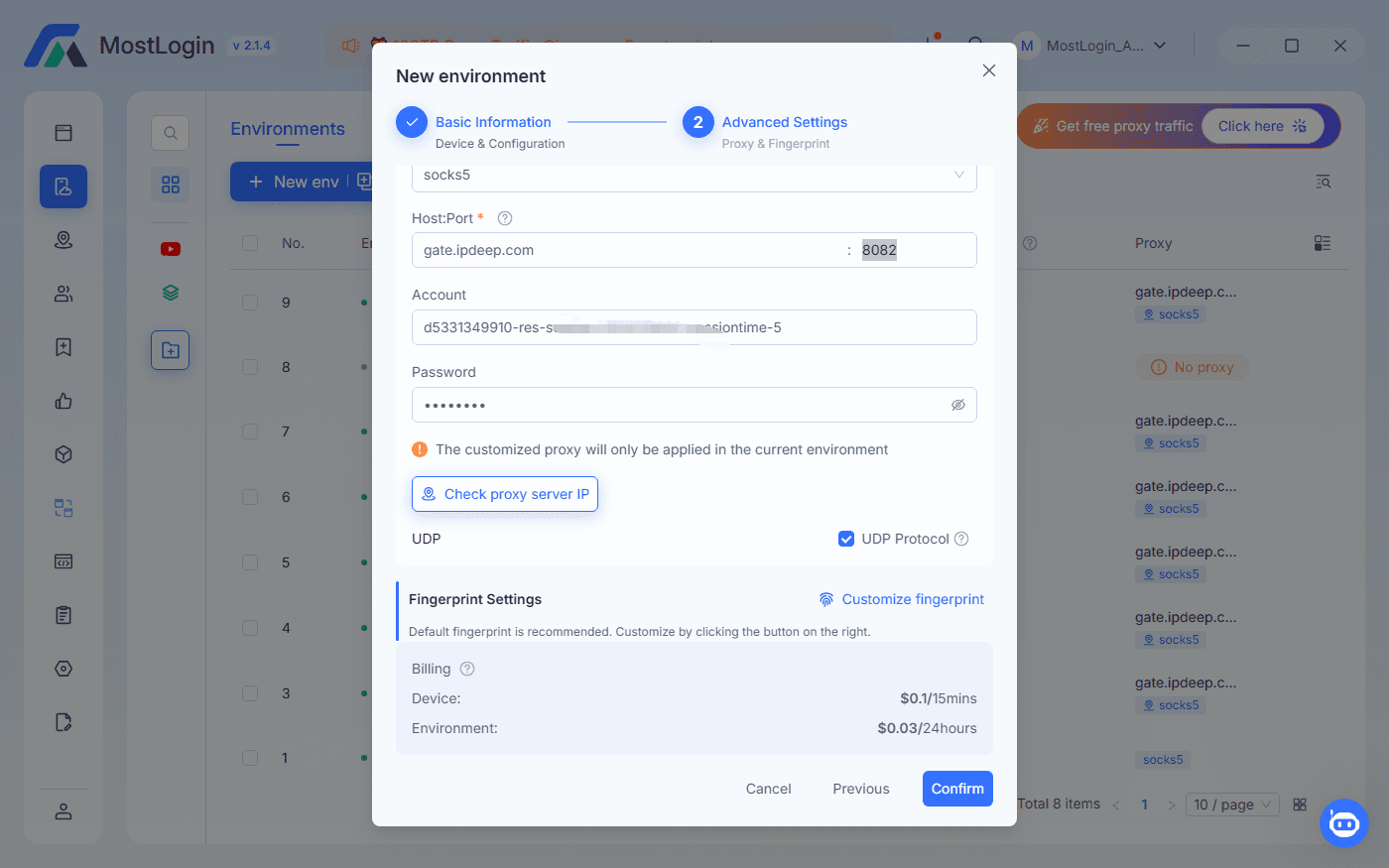 how to set up proxy in anti-detect browser