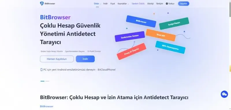 Bit Parmak İzi Tarayıcısı