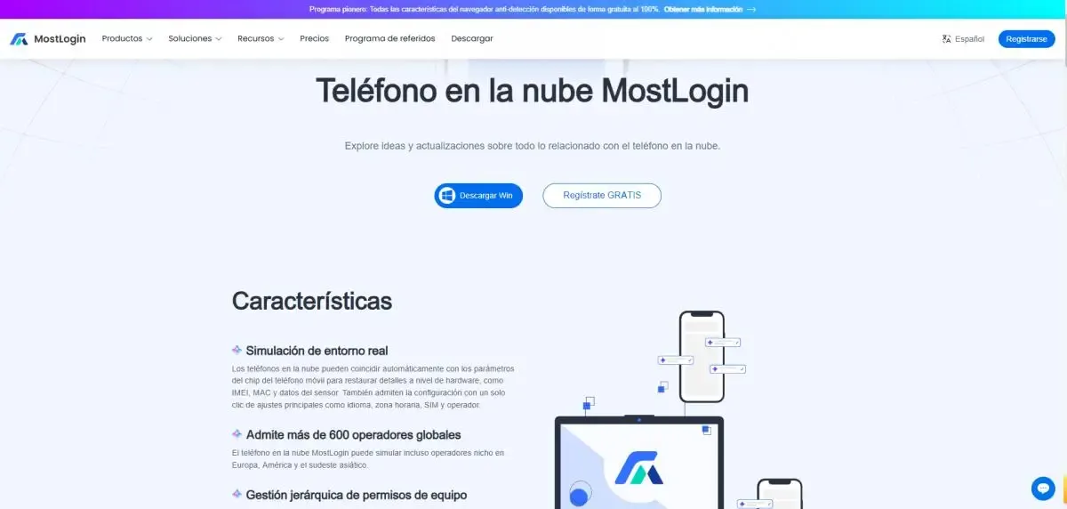 MostLogin Cloud Phone
