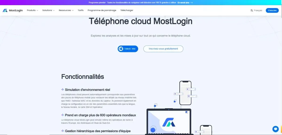 MostLogin Cloud Phone