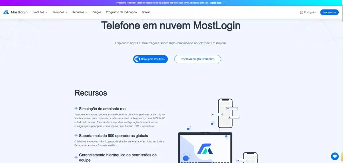 MostLogin Cloud Phone