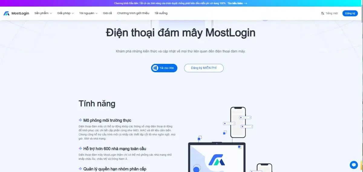 MostLogin Cloud Phone