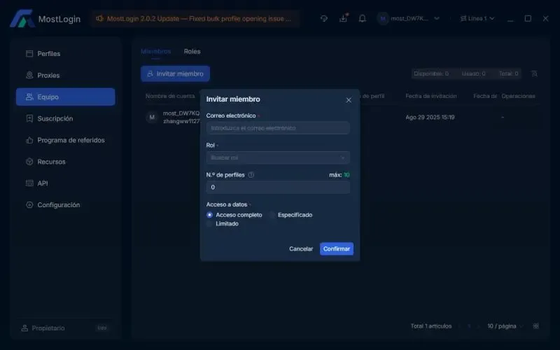 Colaboración en equipo