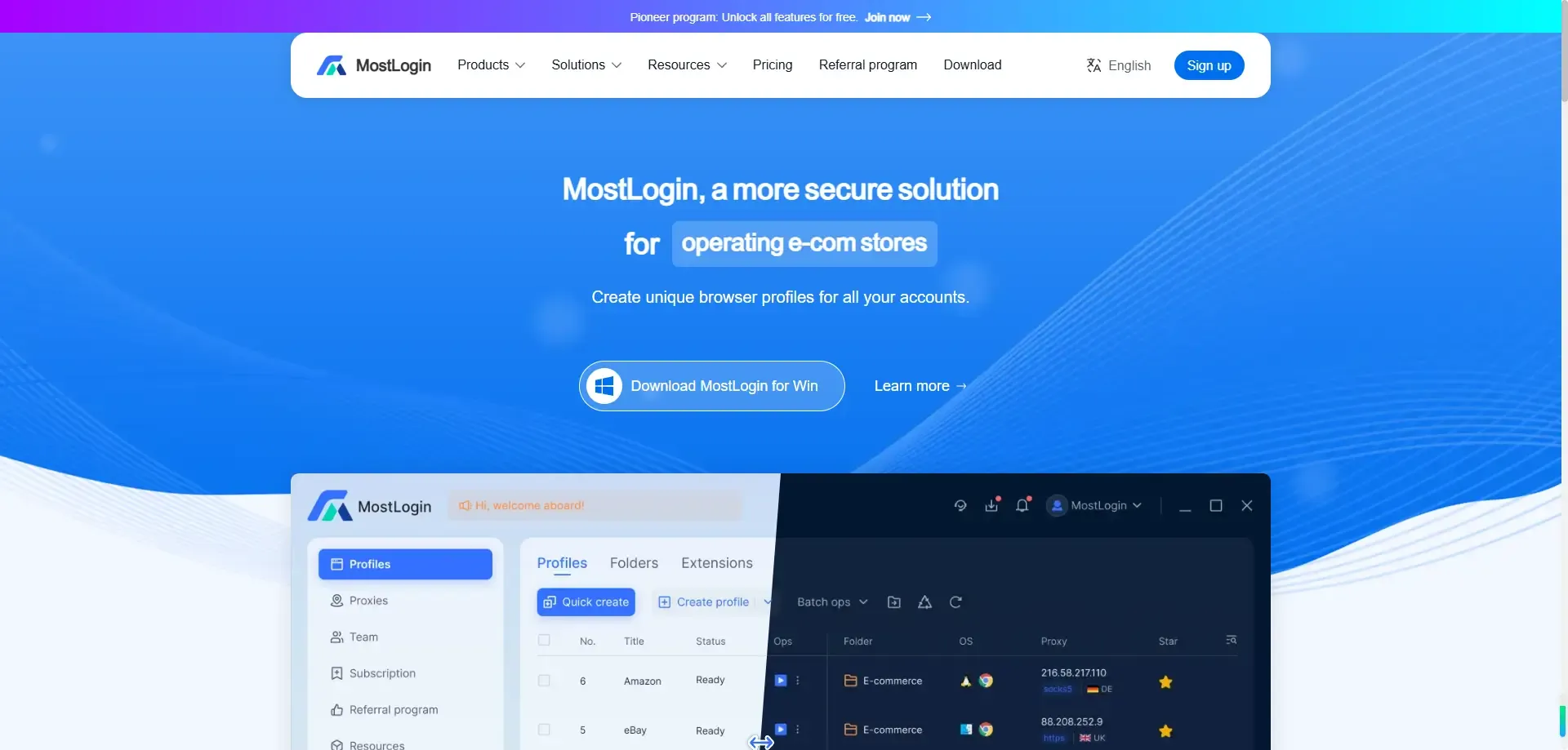 mostlogin