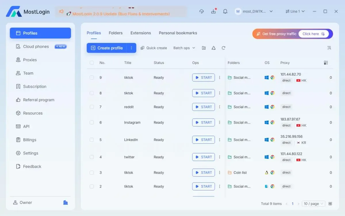 mostlogin антидетекционный браузер
