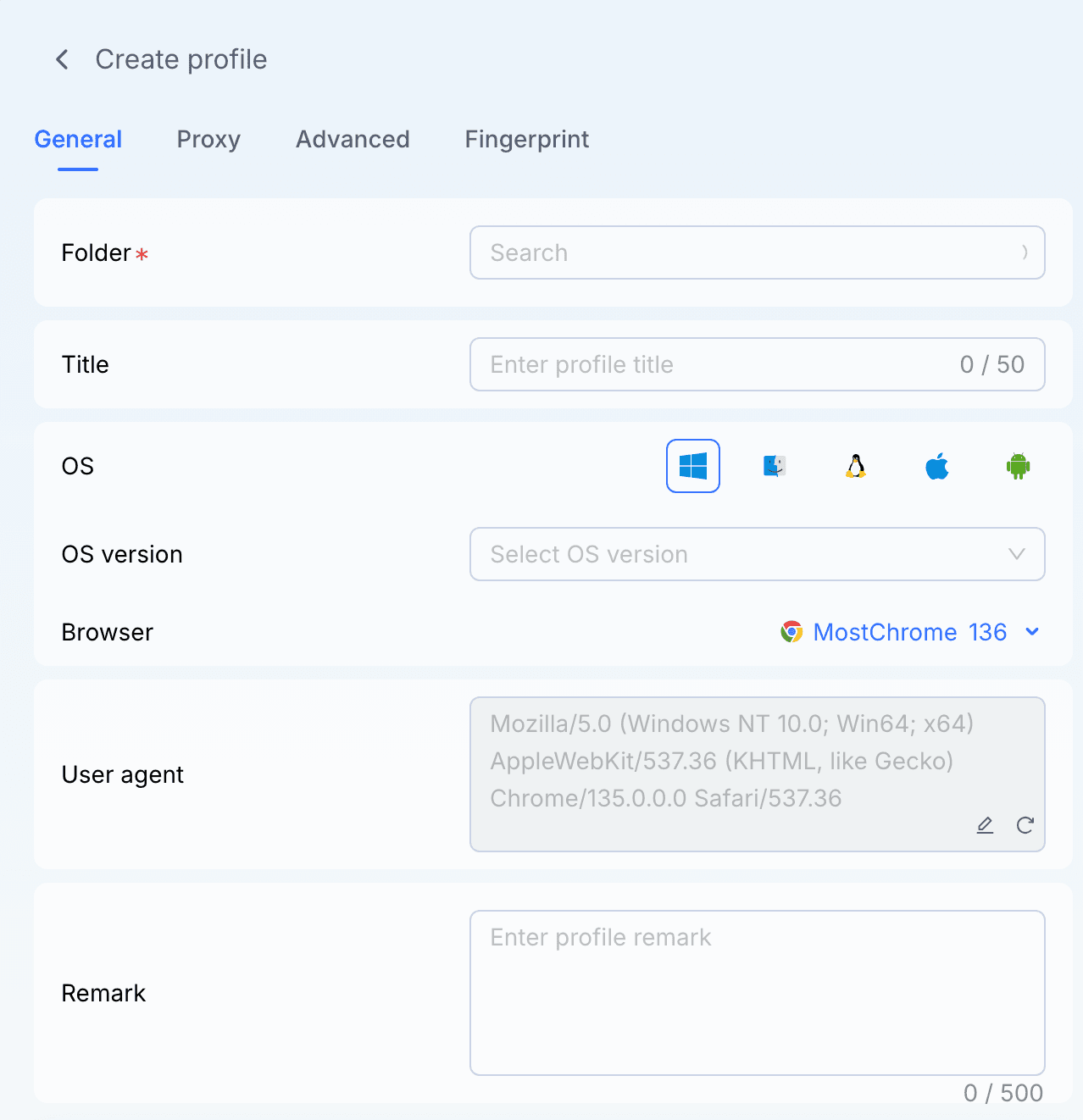 Configure MostLogin Anti-Detect Browser - 2
