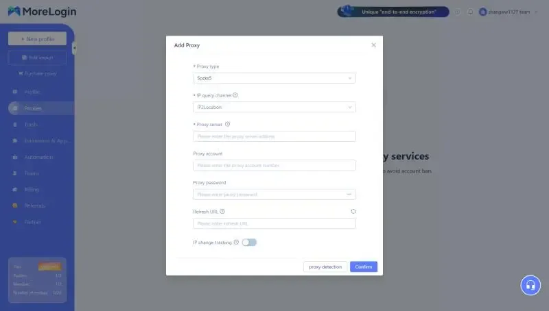 Add Proxy