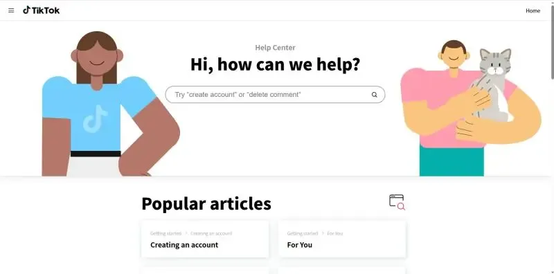 TikTok Help Center